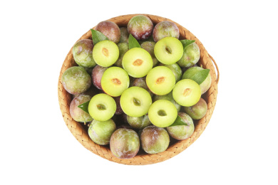 白底上的五月脆