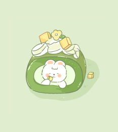 抹茶蛋糕小兔
