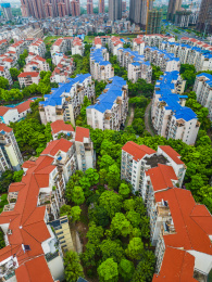 贵港的港北区城市交通建筑