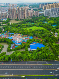 贵港马草江公园航拍