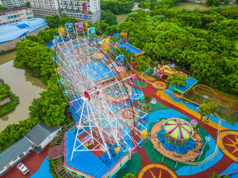 贵港马草江公园航拍