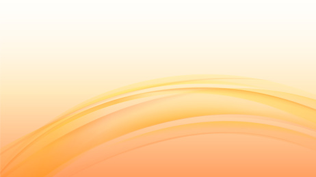 温润简约黄色曲线 矢量风格背景