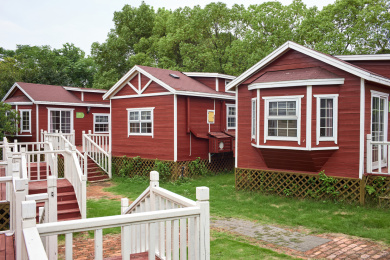 武汉景区村落式休闲度假木屋别墅