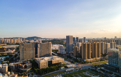 中国广州萝岗香雪商业建筑群和黄埔图书馆