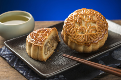 月饼特写