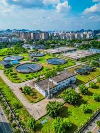 城市的污水处理厂
