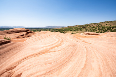 陕西榆林靖边波浪谷