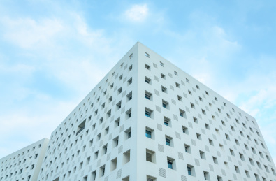 深圳大学白色现代城市建筑网红楼