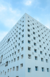 深圳大学白色现代城市建筑网红楼