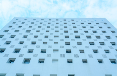 深圳大学白色现代城市建筑网红楼