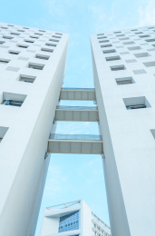 深圳大学白色现代城市建筑网红楼