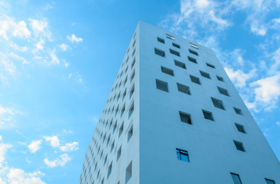 深圳大学白色现代城市建筑网红楼