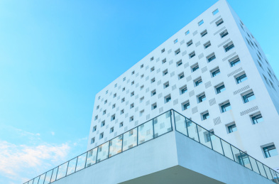 深圳大学白色现代城市建筑网红楼