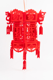 红色喜庆新年挂饰 