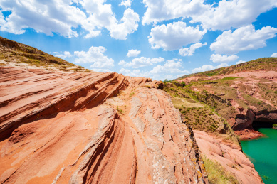 陕西榆林靖边波浪谷