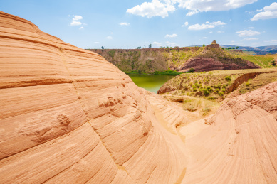 陕西榆林靖边波浪谷