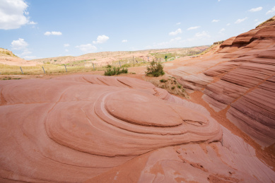 陕西榆林靖边波浪谷