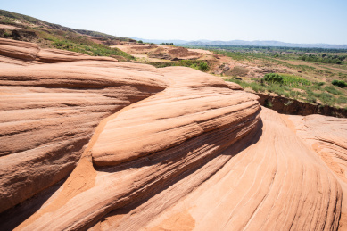 陕西榆林靖边波浪谷