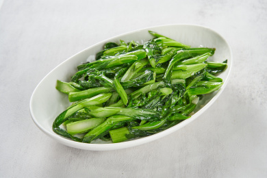 生炒广东菜心