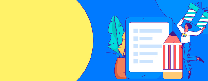 邀请好友进行问卷调查扁平矢量概念运营手绘