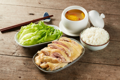 白切鸡饭套餐