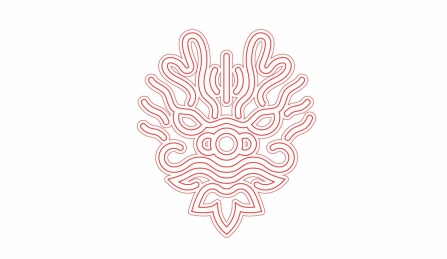 龙矢量插画手绘