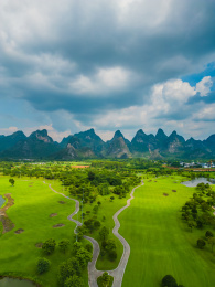 桂林绿地和小道