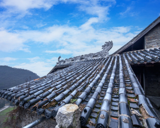 贵州安顺天台山五龙寺院