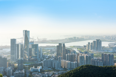 深圳前海世贸金融中心建筑群