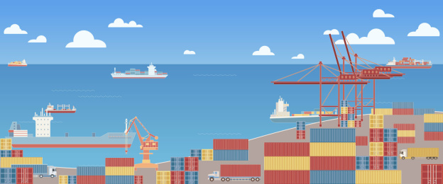 集装箱货运码头