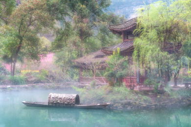 重庆酉阳桃花源仙境景色