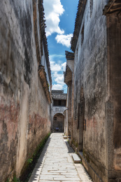 呈坎古民居建筑风光
