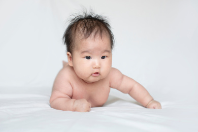 可爱的婴儿