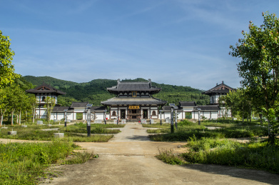 海南儋州莲花寺风光 