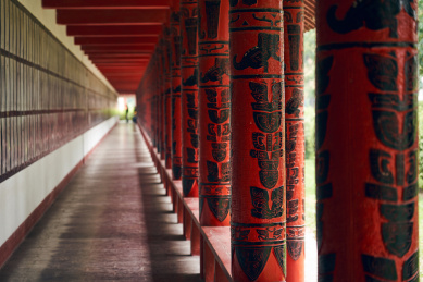 殷墟博物馆甲骨文走廊