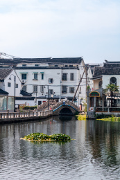 江苏省苏州市颜文樑纪念馆沧浪亭外景