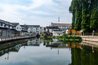 江苏省苏州市颜文樑纪念馆沧浪亭外景