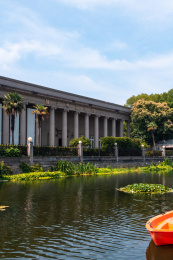 江苏省苏州市颜文樑纪念馆沧浪亭外景
