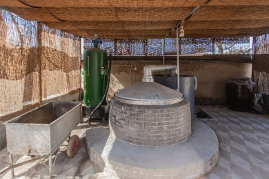 中国河南省清丰县单拐村民间酒坊工业建筑