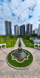 珠海市香洲区前山澳门回归纪念公园航拍