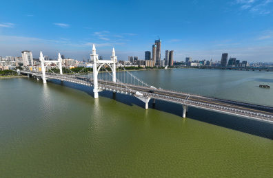 广东省珠海市香洲区前山白石桥航拍