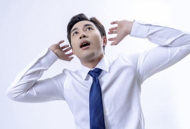 自信的商务男士