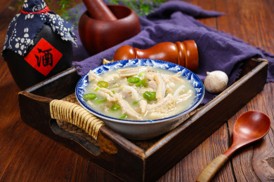 营养美味汤菜美食青椒牛杂牛肚汤