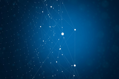 互联网连接,抽象科学技术图形设计