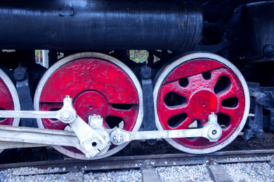 嘉阳小火车蜜蜂岩站上的小火车文化走廊