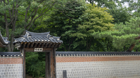 韩国首尔景福宫传统建筑