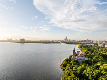 中国江苏苏州工业园区城市风光