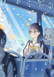 公交车上