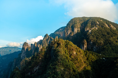 中国湖南省郴州市宜章县莽山五指峰景区