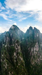 中国湖南省郴州市宜章县莽山五指峰景区